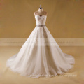 Shenzhen satin wedding dress bridal dress manufacture china